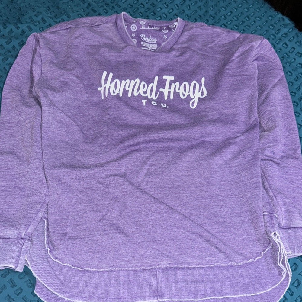 TCU Horned Frogs Sweatshirt, size XL